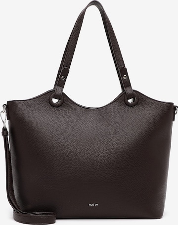 Borsa a spalla ' Brest RUE 09 ' di Emily & Noah in marrone: frontale