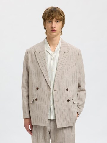 SELECTED Regular fit Blazer in Beige: front