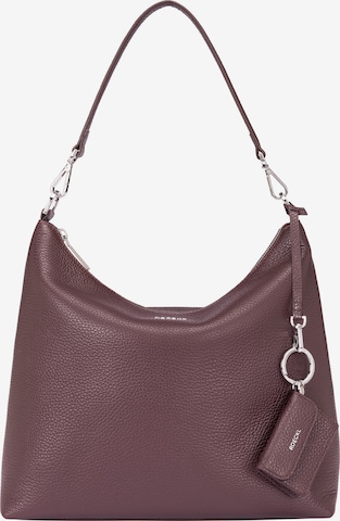 Roeckl Schoudertas 'DIANA SCHULTERTASCHE MEDIUM' in Rood: voorkant