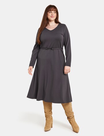 SAMOON Dress in Grey