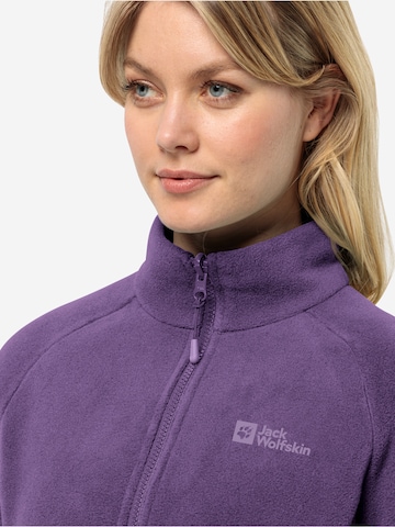 Veste en polaire fonctionnelle 'MOONRISE' JACK WOLFSKIN en violet