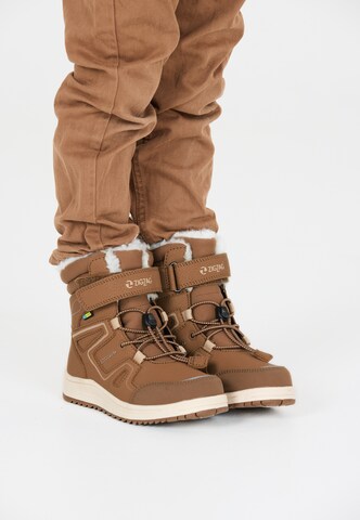 ZigZag Snowboots 'Rincet' in Braun