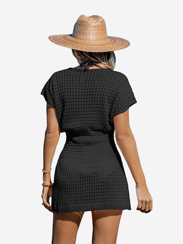 Cupshe Beach Dress in Black