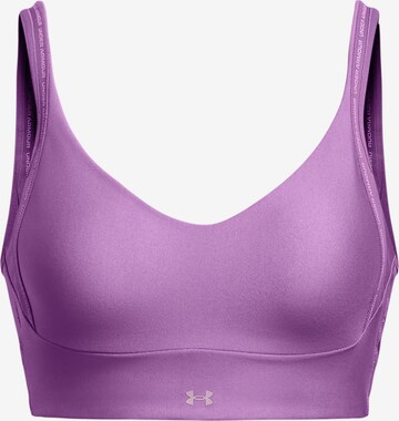 UNDER ARMOUR Bustier Sport-BH ' Infinity 2.0 ' in Lila: predná strana