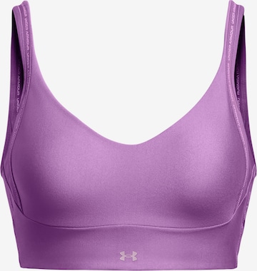 UNDER ARMOUR Bustier Sport bh ' Infinity 2.0 ' in Lila: voorkant