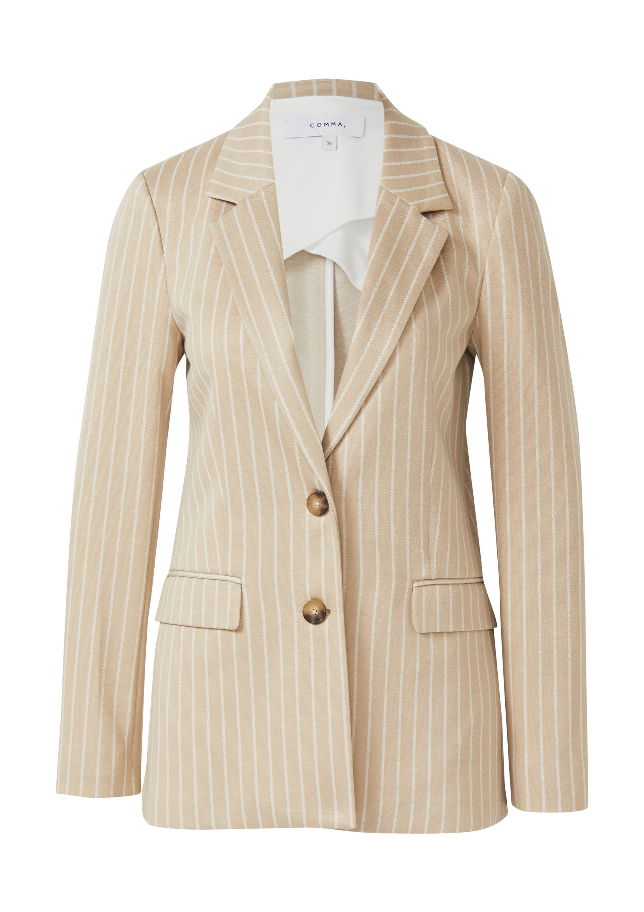 Blazer COMMA en beige : devant