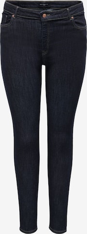 ONLY Carmakoma Skinny Jeans 'CARPower' in Blauw: voorkant