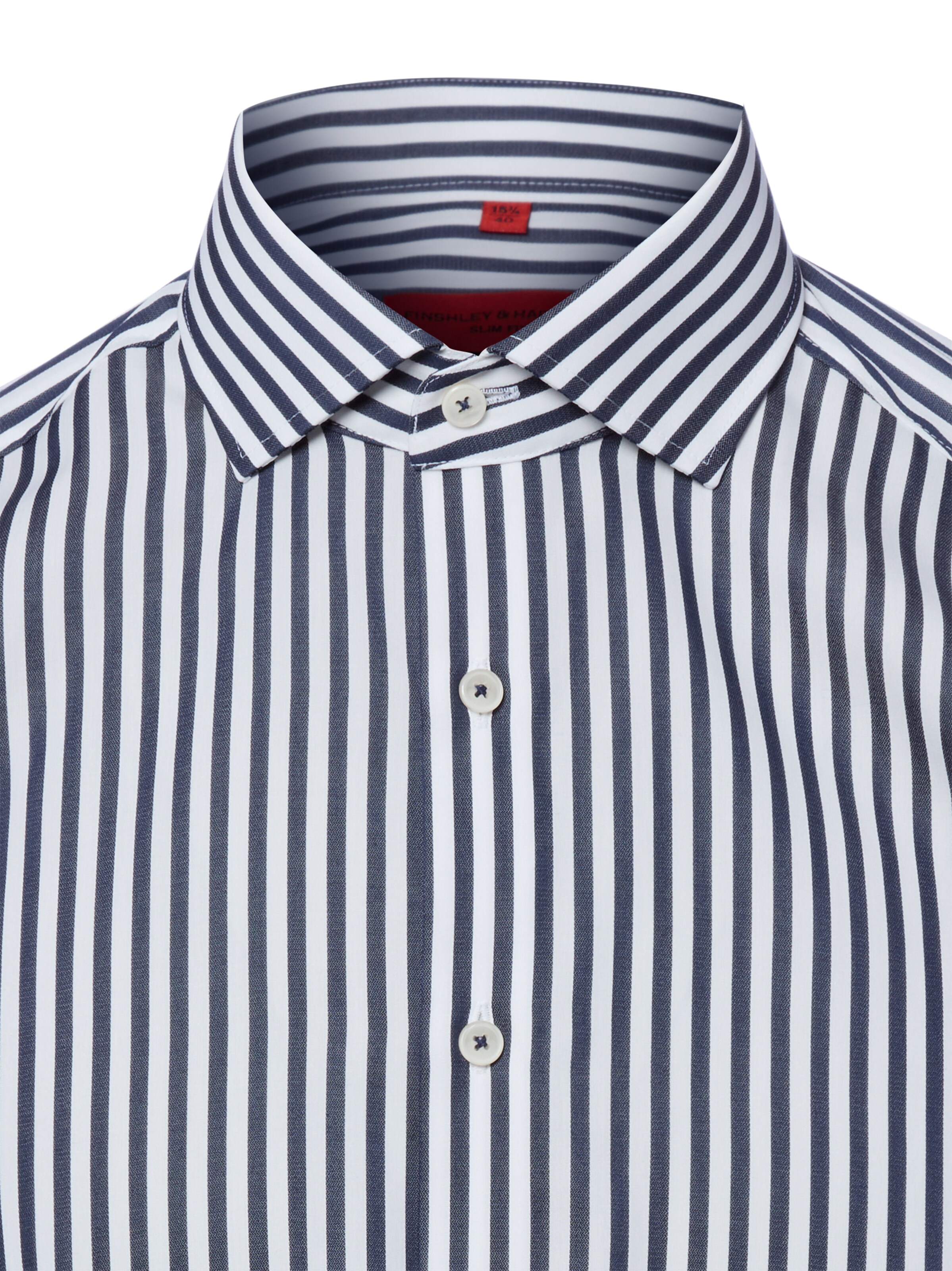 Finshley & Harding Slim fit Business shirt in Blue