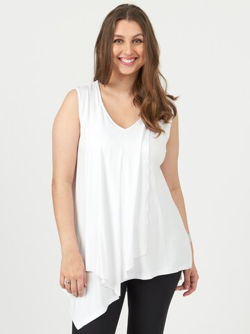 Pont Neuf Top 'Dolly' in White: front