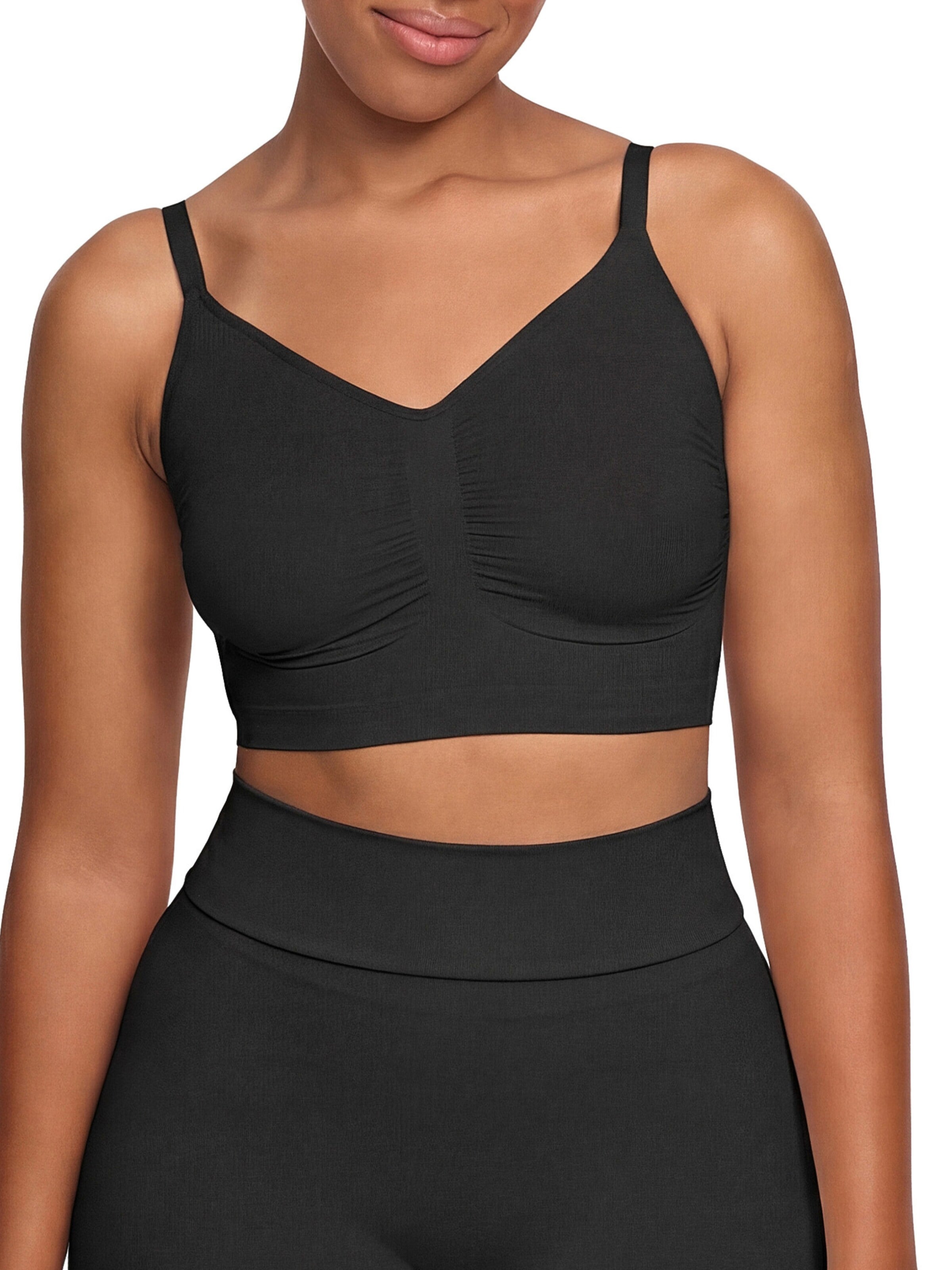 Bustier Soutien-gorge 'Comfort Bralette' cfab (formerly creamy fabrics) en noir