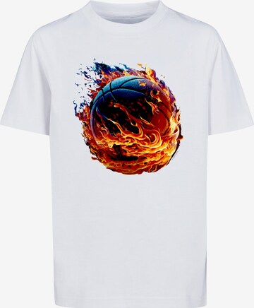 T-Shirt F4NT4STIC en orange : devant