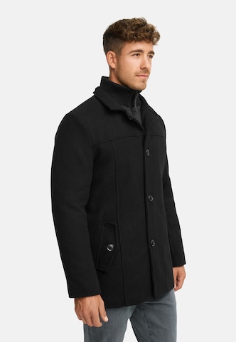 INDICODE JEANS Winterjas 'Lunik' in Zwart