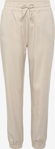 LASCANA Tapered Broek in Beige: voorkant