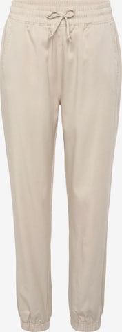 LASCANA Tapered Byxa i beige: framsida