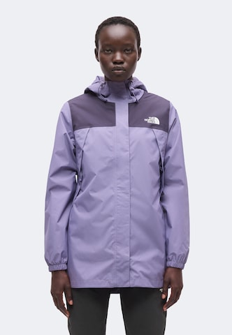 THE NORTH FACE Функционално яке 'ANTORA' в лилав: отпред