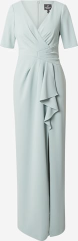 Adrianna Papell Evening Dress in Green: front