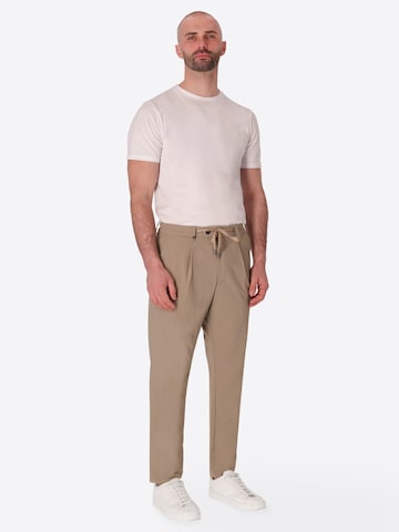 Effilé Pantalon chino 'Rio T.Active' Distretto12 en beige