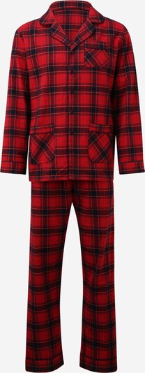 LeGer by Lena Gercke Pyjama 'Flynn' in rot / schwarz, Produktansicht