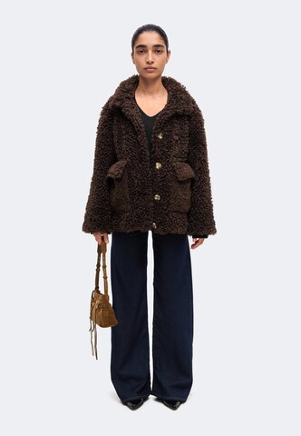 YAS Between-seasons coat 'YASREVITA' in Brown