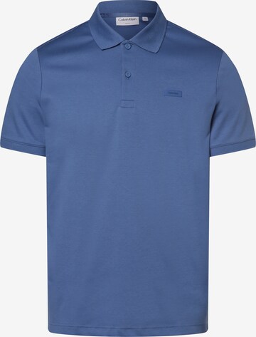 T-Shirt Calvin Klein en bleu : devant