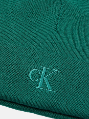 Calvin Klein Czapka w kolorze zielony