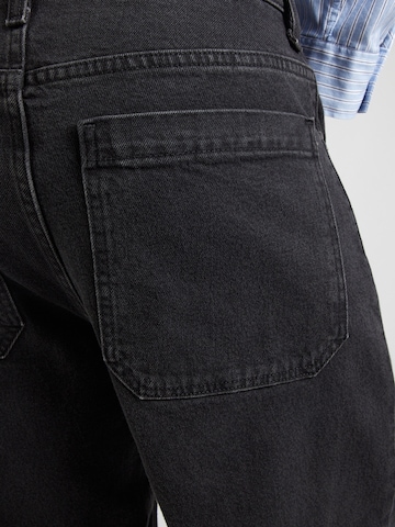 HOLLISTER Baggy Džíny – černá