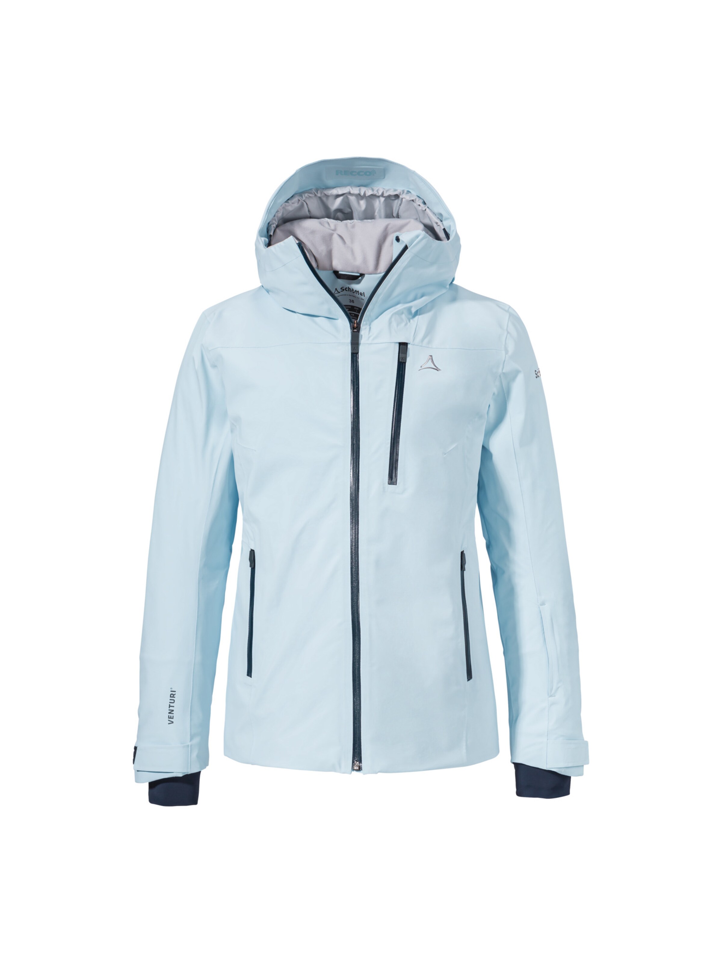 Schöffel Sportjas in Blauw: voorkant