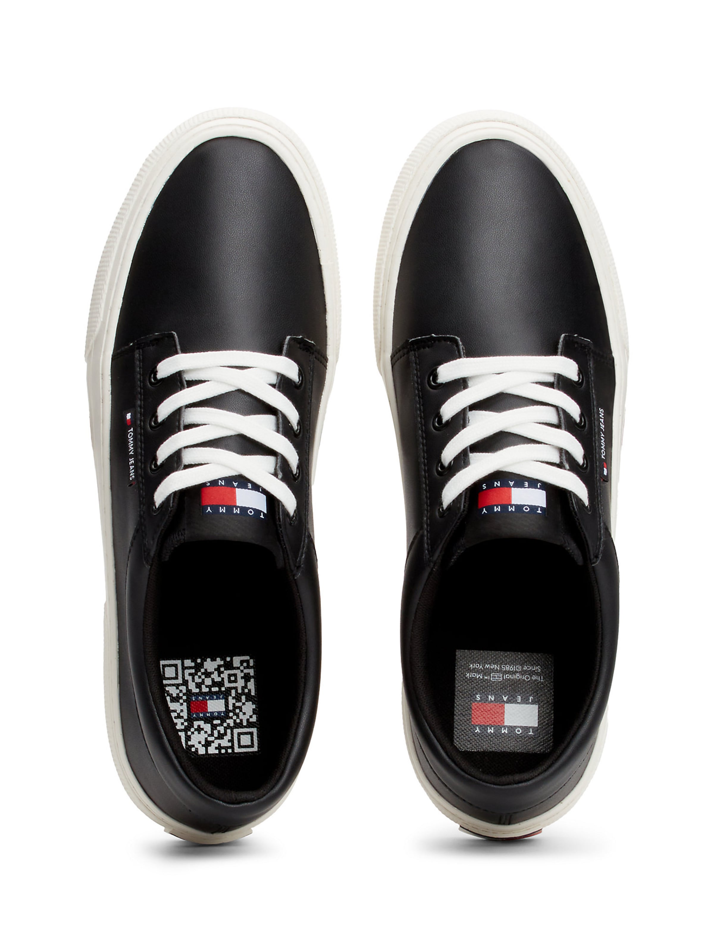 Sneaker bassa 'Essential Derby' di Tommy Jeans in nero