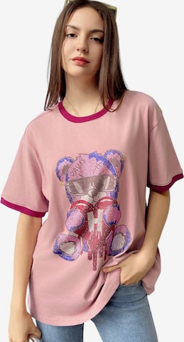 Maglietta di GORHEY in rosa: frontale