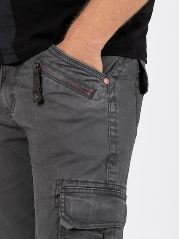 TIMEZONE Regular Cargo Jeans ' Ben' in Grey