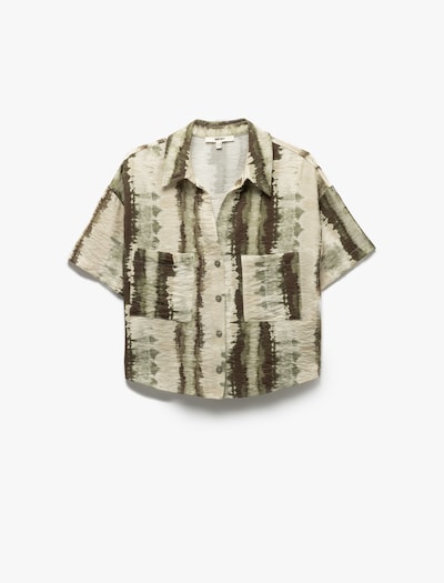 Koton Bluse in grün / oliv / schilf, Produktansicht