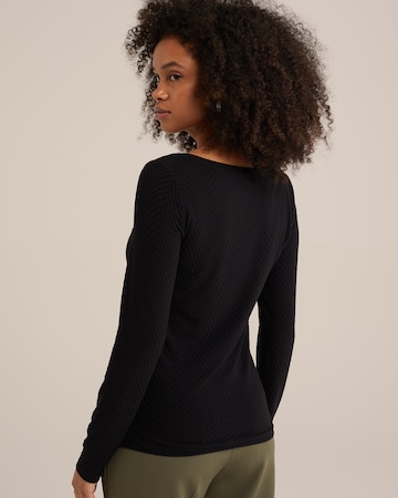 WE Fashion T-shirt i svart