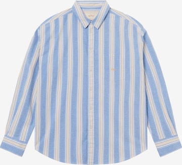 BLKVIS - Ajuste regular Camisa en azul: frente