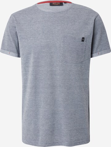 INDICODE JEANS T-Shirt 'Rower' in Blau: predná strana