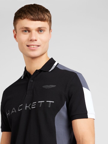 Hackett London Shirt 'AMR MLT' in Zwart