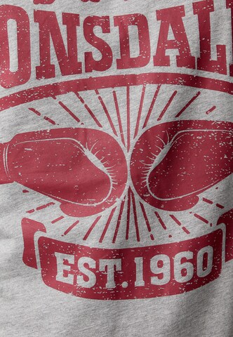 Maglietta 'Cleator' di LONSDALE in grigio