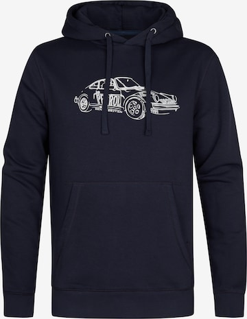 Petrol Industries Sweatshirt in Blau: Vorderseite