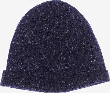 BLOOM Hat & Cap in One size in Blue: front