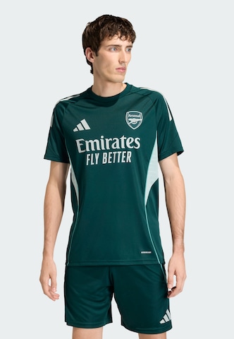 ADIDAS PERFORMANCE - Camiseta de fútbol 'Arsenal Tiro 25 Competition' en verde: frente