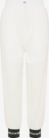 myMo ATHLSR - Tapered Pantalón en blanco: frente