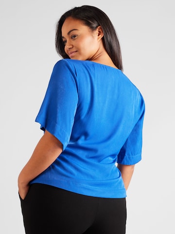Vero Moda Curve Blouse 'MIRA' in Blauw