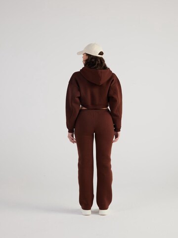 HOLLY LOLLY Regular Trousers in Brown