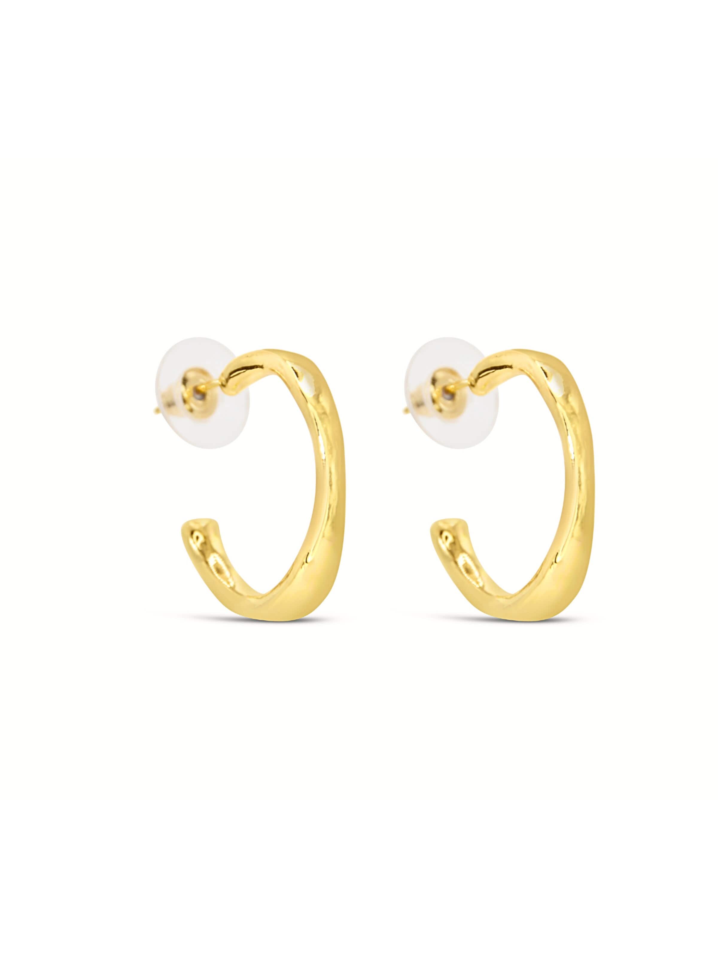 ARS-ARGENTI Earrings 'SEXY CURVES HOOPS' in Gold