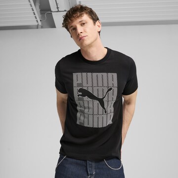 PUMA Shirt in Black: front