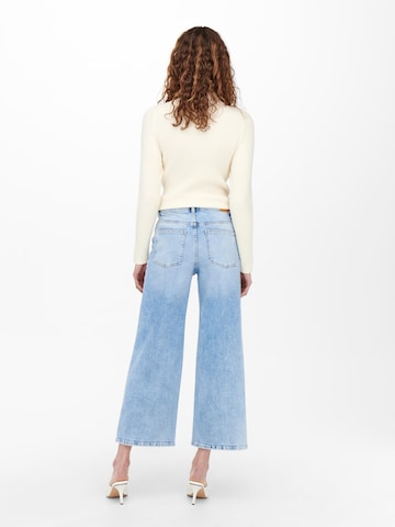 ONLY Wide leg Jeans 'MADISON' in Blue