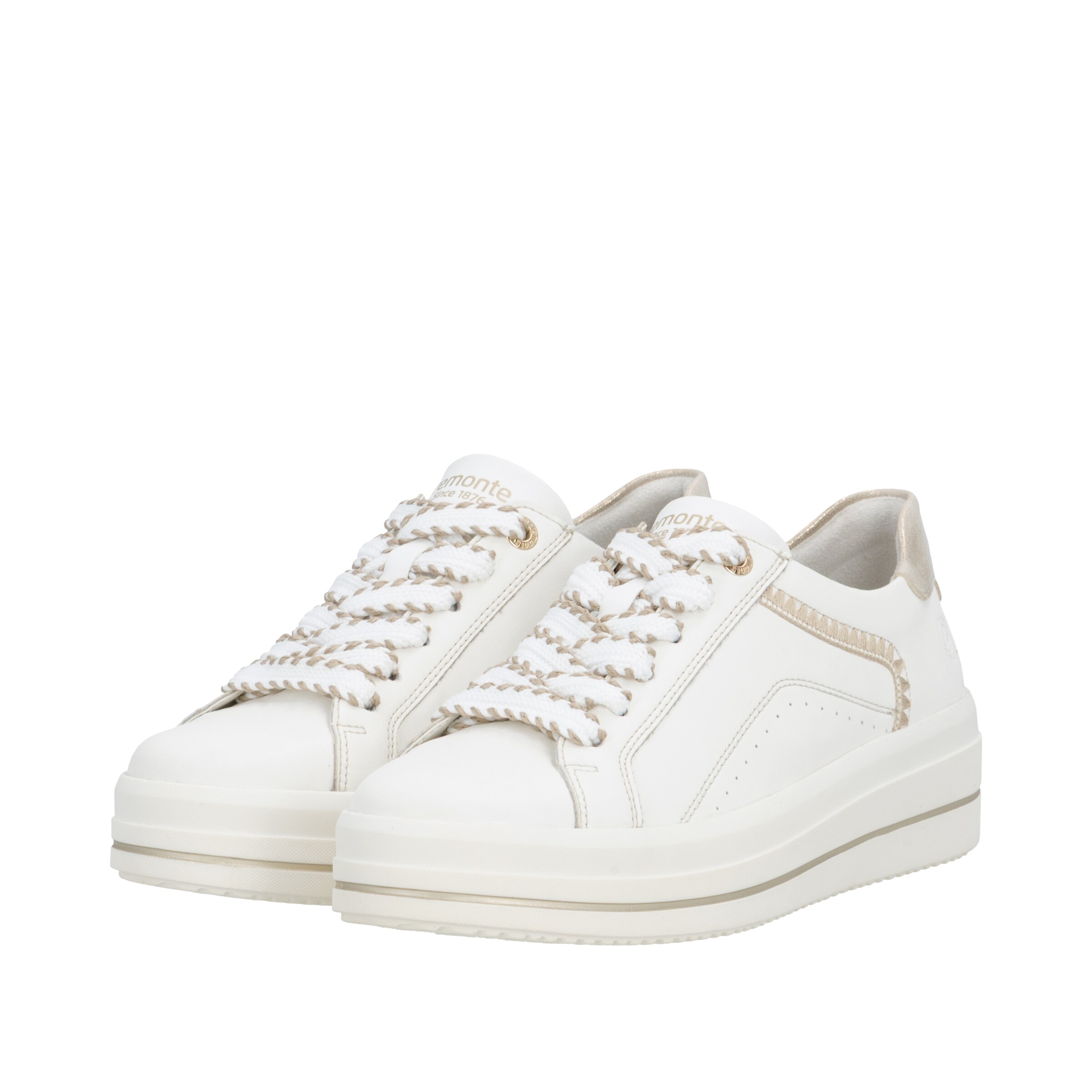 Baskets basses REMONTE en blanc