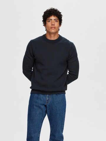 SELECTED HOMME - Jersey 'Dane' en azul: frente