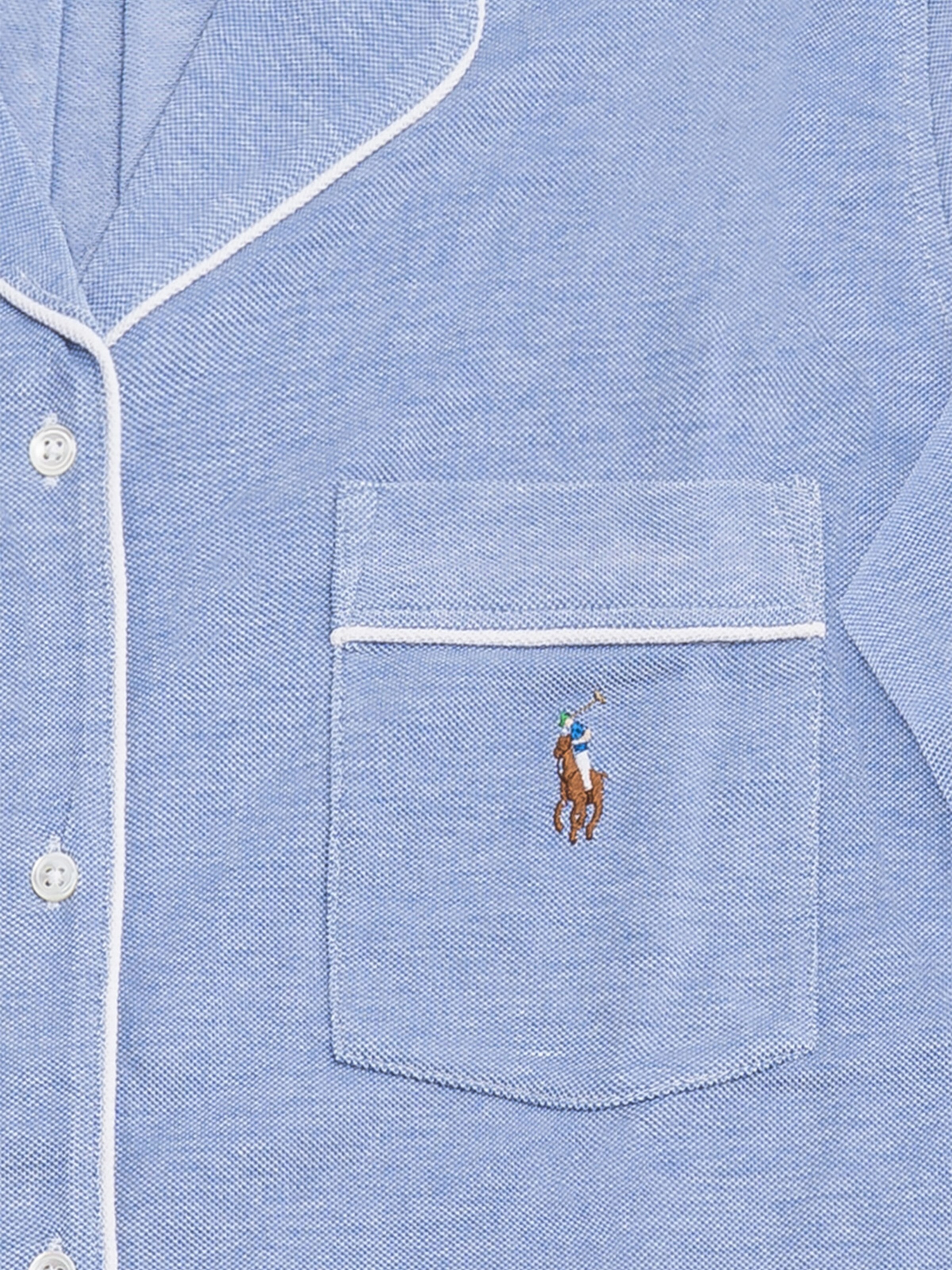 Pyjama ' Knit Oxford ' Polo Ralph Lauren en bleu