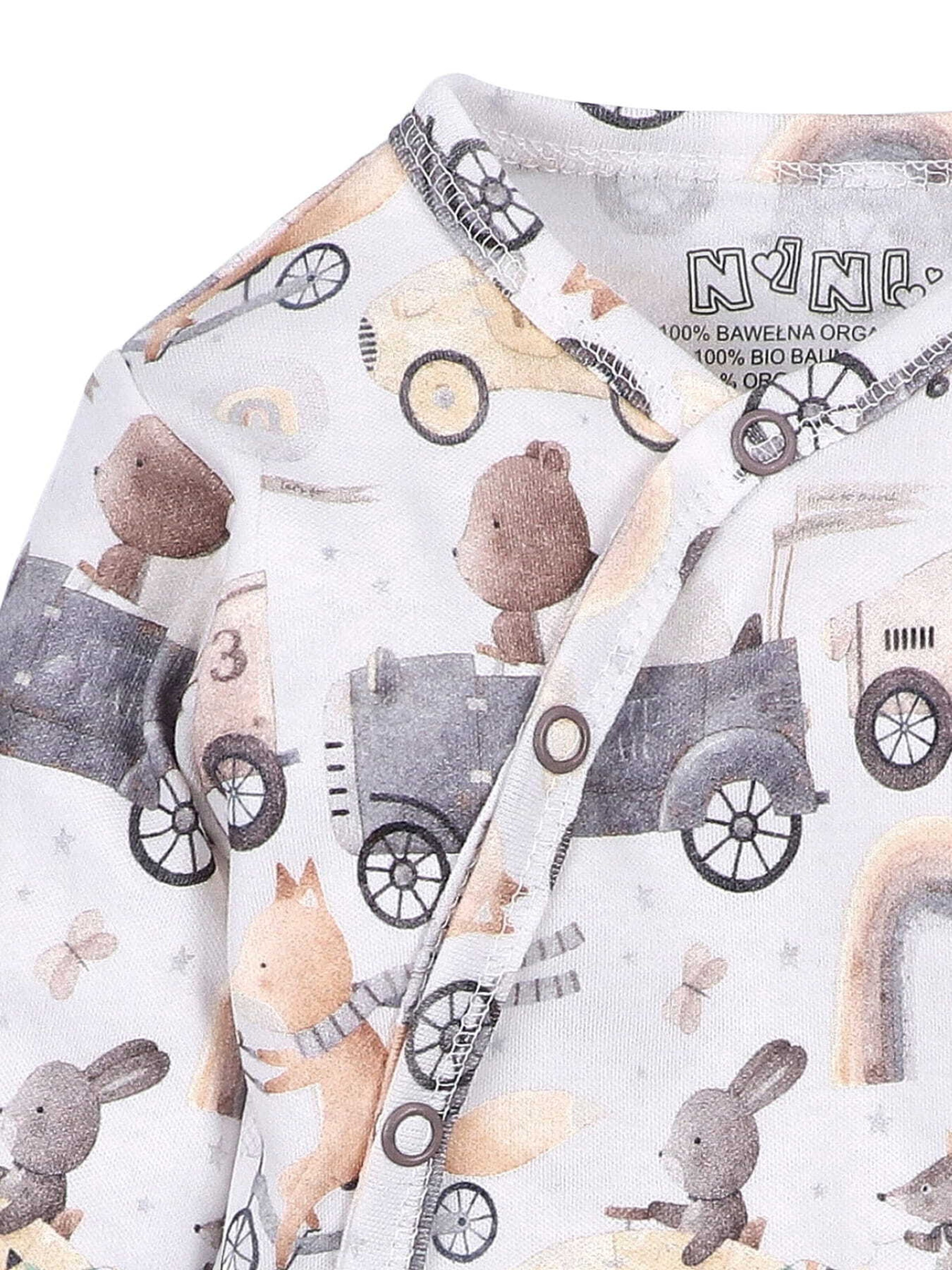 NINI Romper/bodysuit 'Fahrrad' in White
