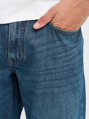 Coupe slim Jean 'CFKarup' Casual Friday en bleu